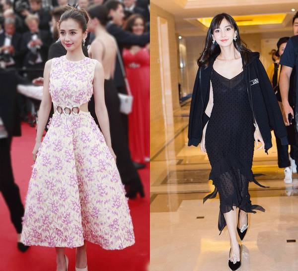 angelababy礼服迪奥,angelababy迪奥礼服 angelababy 身穿 dior 高定礼服
