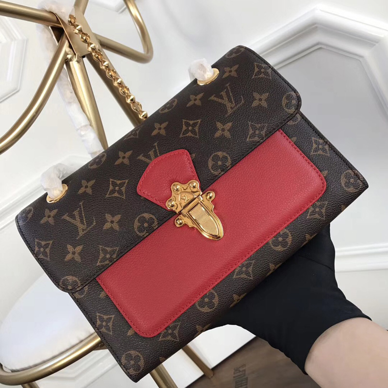 M41731 Louis Vuitton 2016 Monogram Canvas Victoire Bag-3 Colors