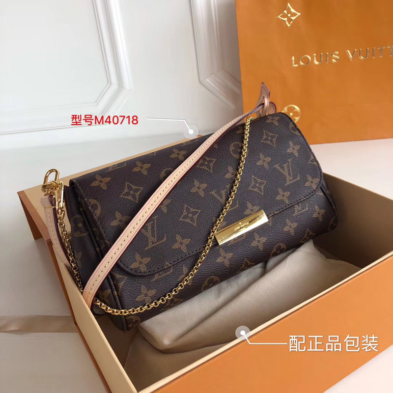 M40718 LV FAVORITE 中号手袋LV Monogram老花单肩斜挎包- 米兰站