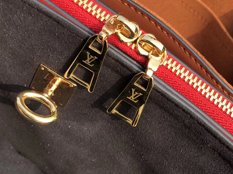 M44254 LV Millefeuille 手袋LV Monogram帆布女包LV锁头包单肩斜挎包 