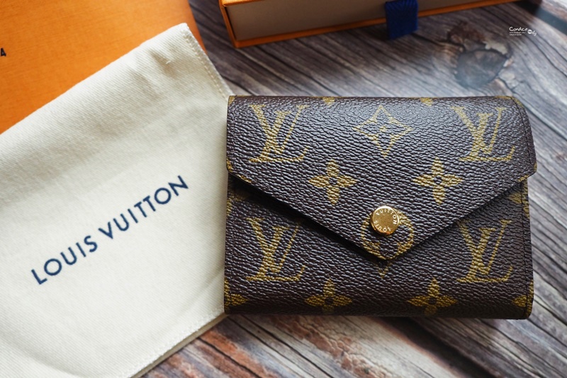 正品开箱m62472 Lv Victorine 钱夹lv经典老花豆豆钱夹 米兰站