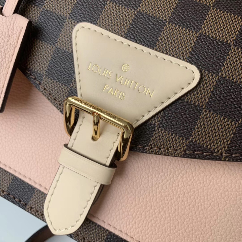 N40147 LV CROSSBODY 手袋Damier Ebene 涂层帆布女包LV女包粉色 N40147 LV CROSSBODY 手袋Damier Ebene 涂层帆布女包LV女包粉色