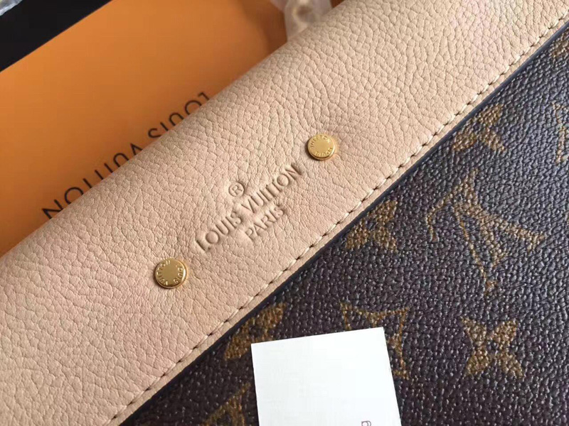 LOUIS VUITTON手袋 M44644 LV KEEPALL BANDOULIERE 50 手袋Monogram 丹宁布旅行袋赭