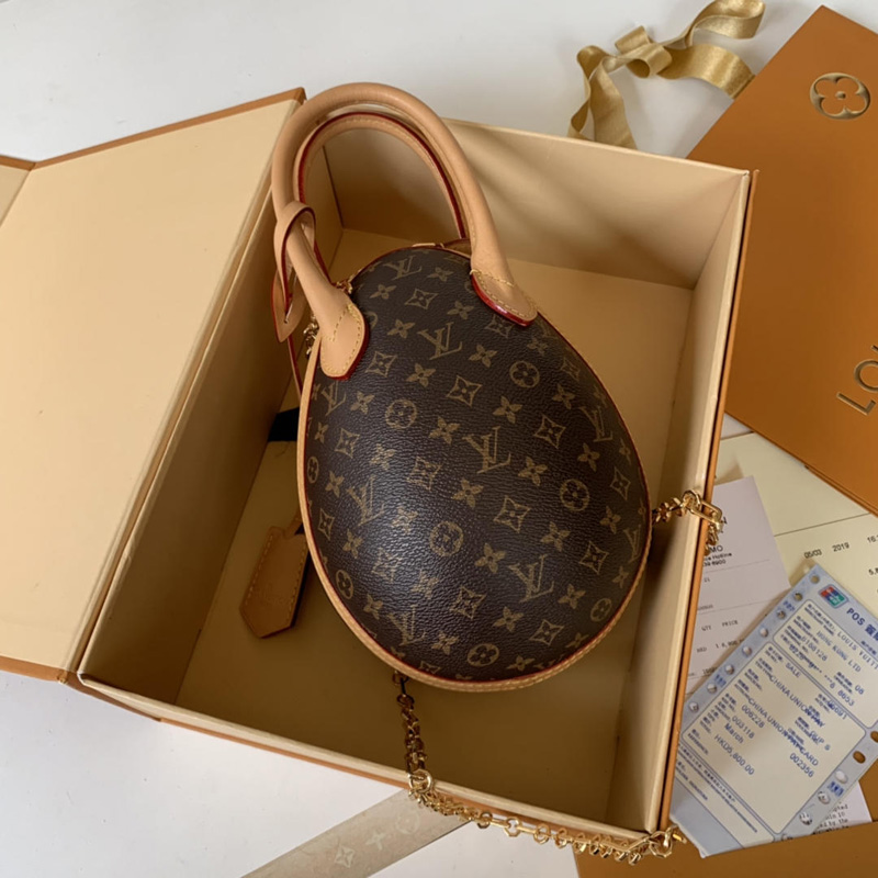 Louis Vuitton Monogram Canvas Egg Bag M44587