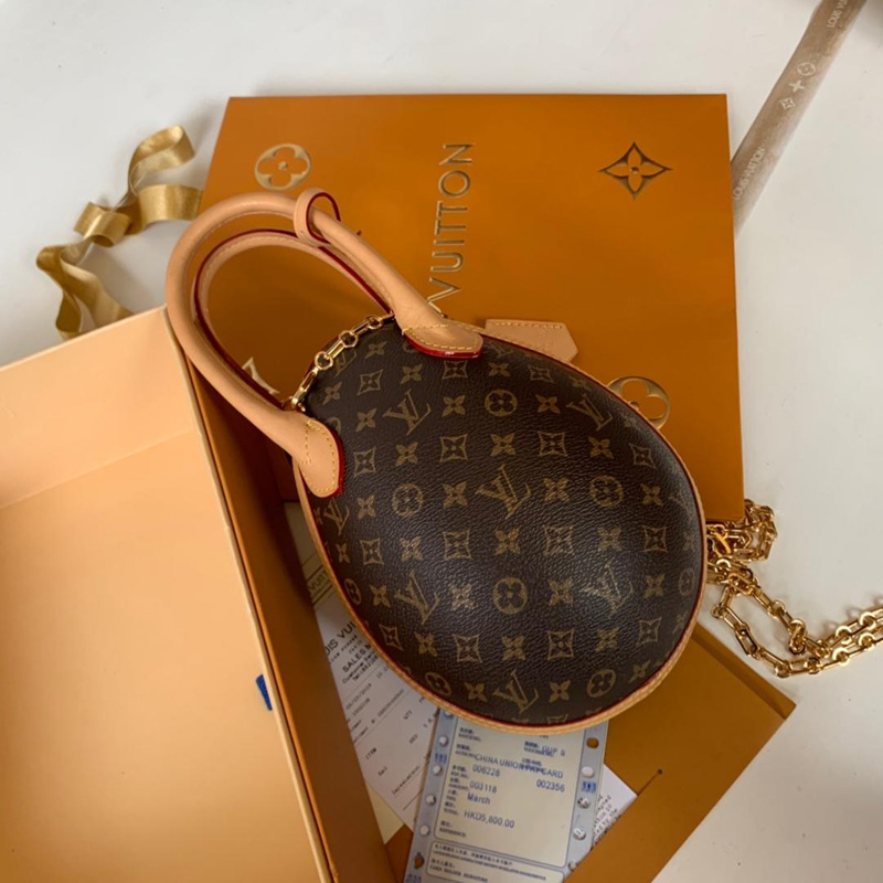 M44587 LV EGG 手袋 Monogram 帆布女包 LV恐龙蛋