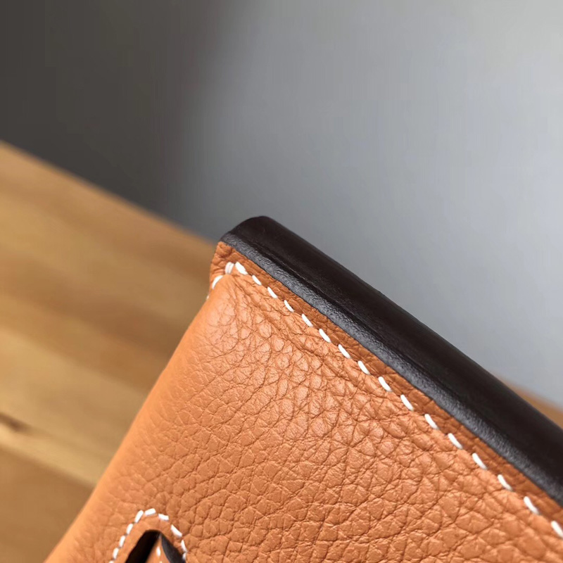 Hermes Birkin系列爱马仕铂金包纯手工定制版30cm TOGO皮棕色- 米兰站