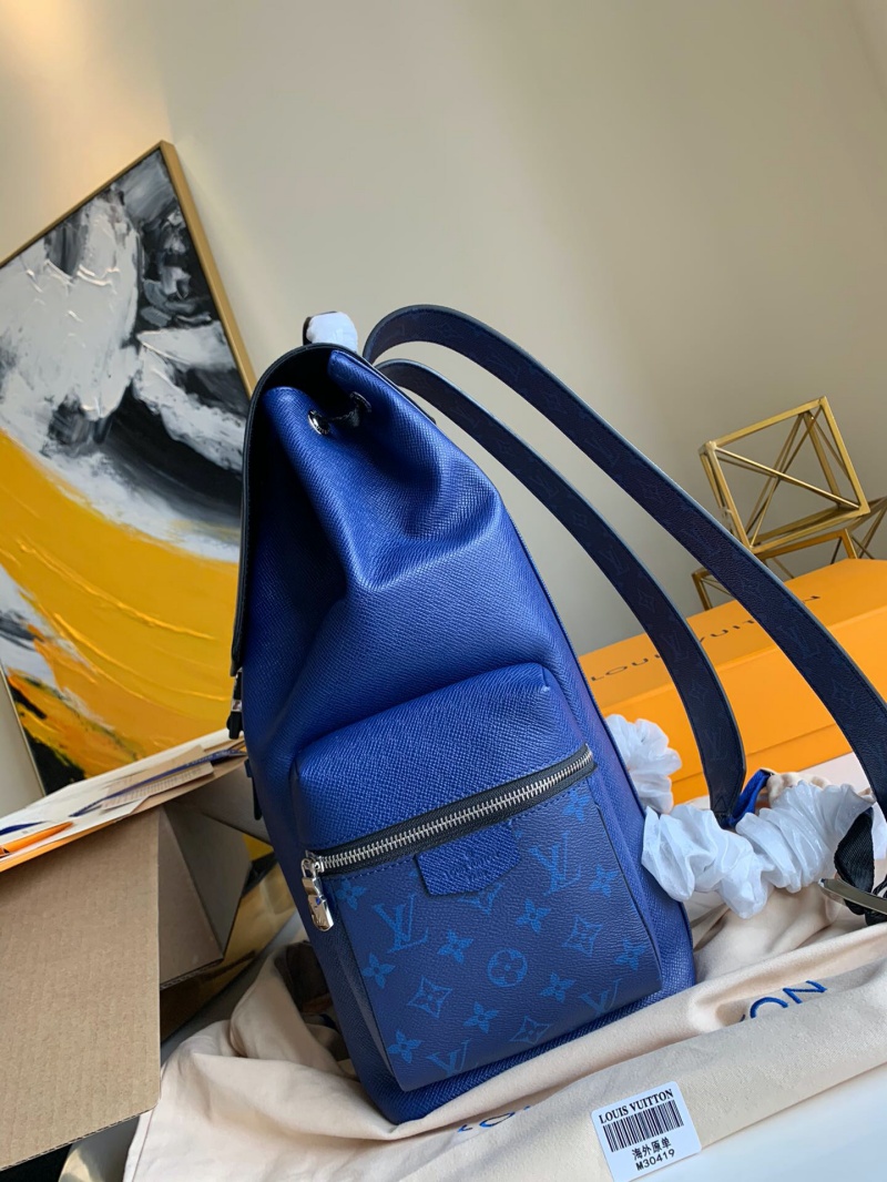 Louis Vuitton Monogram Eclipse Outdoor Backpack Cobalt M30419