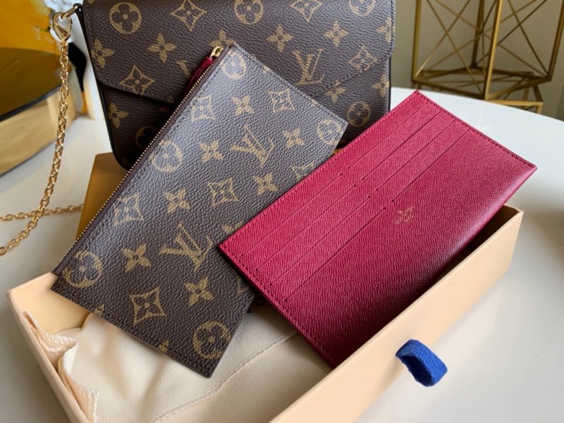 M61276 LV POCHETTE FELICIE 手袋LV三合一链条包LV三件套- 米兰站