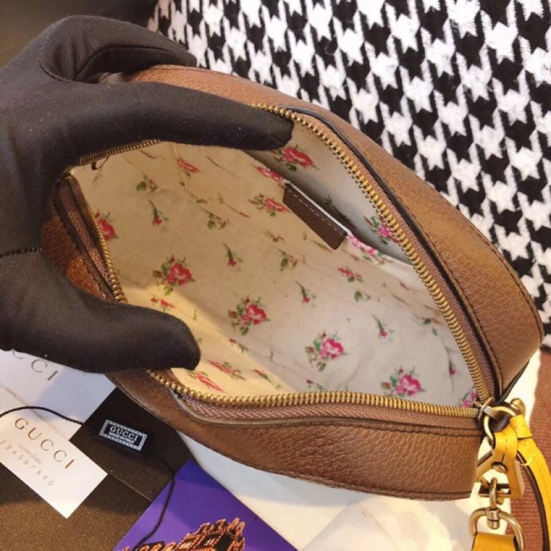476466 Gucci Neo Vintage 高级人造帆布邮差包古驰相机包棕色