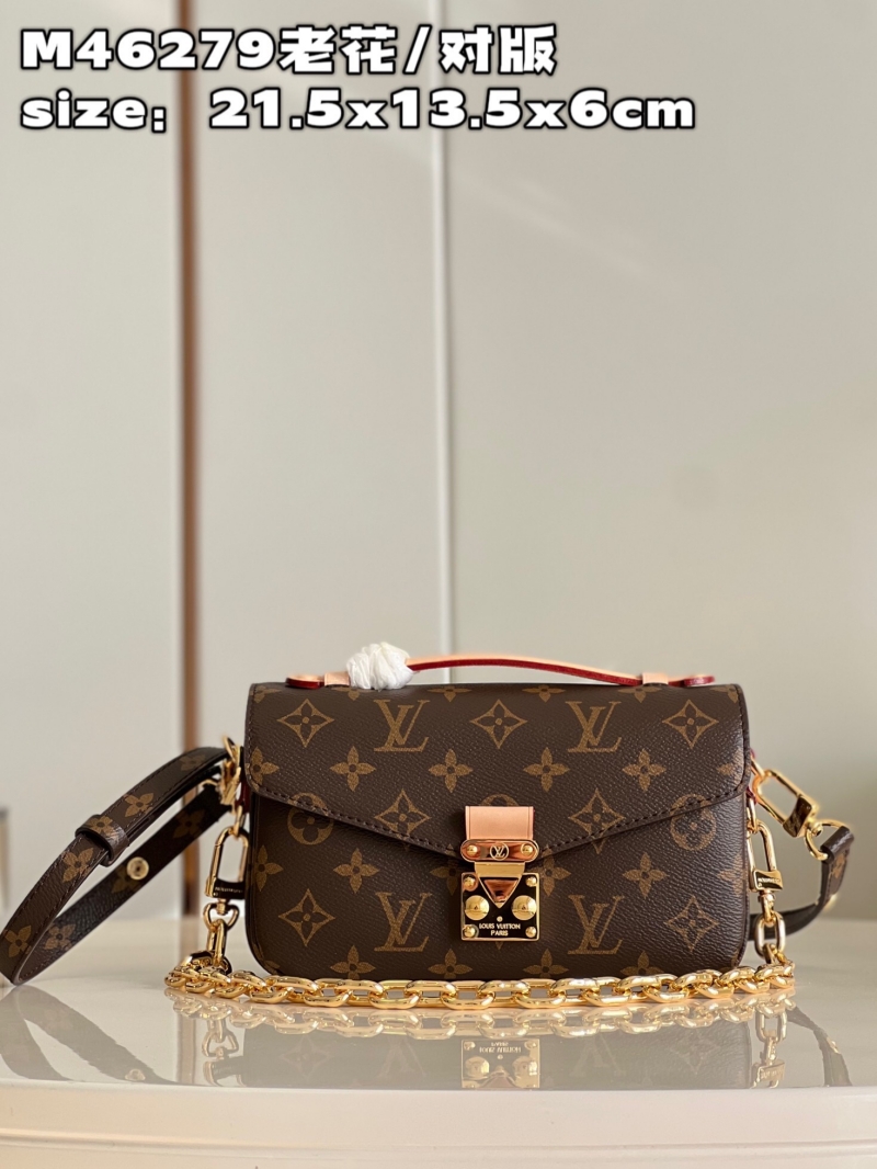 M46279 LV POCHETTE METIS EAST WEST 手袋Monogram 帆布小号链条包邮差包- 米兰站