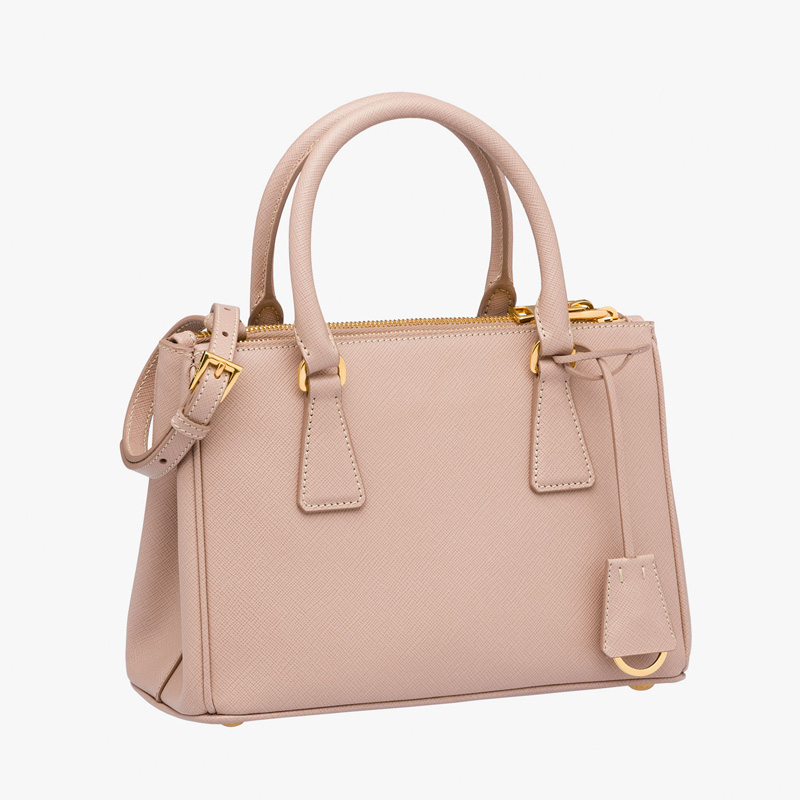 PRADA/普拉达】Prada Brique Saffiano 皮革手袋