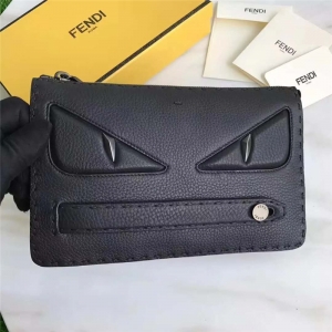 FENDI ҵ 351 ѡСţƤ֦СħѹBAG BUGS۾ð ̿ɫ