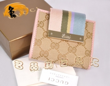 181670 Gucci˫GʱŮʿ̿Ǯ Ǯ GucciǮ һһƷ ۺɫ