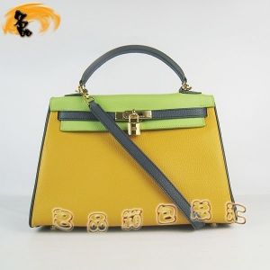 6108  HermesŮ  б Hermes Kelly Bag ɫ֦ ɫ