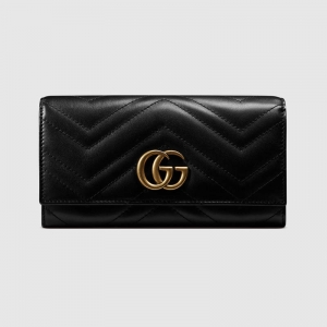 443436 GUCCI GG Marmontϵ 笷Ƥ ˫G Ƥ ɫ