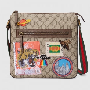 406408 Gucci Courrierϵ GG Supreme߼췫 Gucciʲ ľɫ