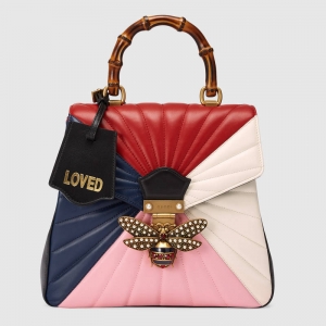 476664 GUCCI Queen Margaret ϵ 笷Ƥ ˫ ɫ