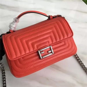 FENDI ҵ 8770 ʱװ Micro Baguette ѹ˫ ɫ