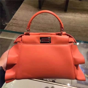 FENDI ҵ 8773 2107ʱװ ƺҶ СţƤƴɫ  ɫ