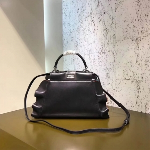 FENDI ҵ 8773 2107ʱװ ƺҶ СţƤƴɫ  ɫ