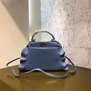 FENDI ҵ 8773 2107ʱװ ƺҶ СţƤƴɫ  ɫ