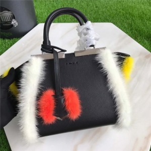 8771 FENDI ҵ minl3JouRS  ʱп СţƤ ë ɫ