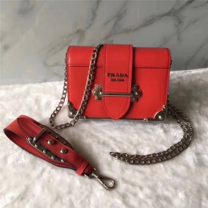 1BH018 Prada prada cahier boxСţƤ ʵ ְ ɫ