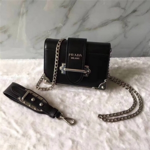 1BH018 Prada prada cahier boxСţƤ ʵ ְ ɫ