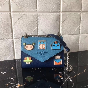 1BD127 Prada Monochrome ʮţƤ ŷ ɫ