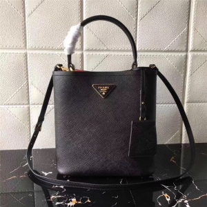 1BA212  Prada ˮͰ ţƤ ںɫ