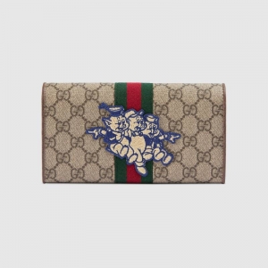 557803 GUCCI GG Supreme߼췫 ֻСͼ Ǯ ľɫ