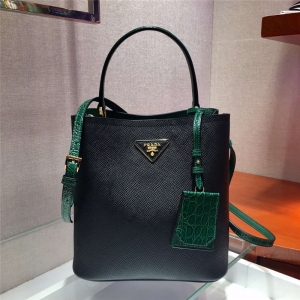 1BA212 Prada New Double ײɫţƤ  ƴ