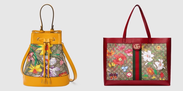 Gucci新包是仙女在背的！葛丽丝凯莉王妃专属图案变水桶包、托特包超浪漫-3