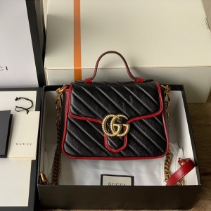 583571 Gucci GG Marmont ϵ б笷ƤŮ ɫ