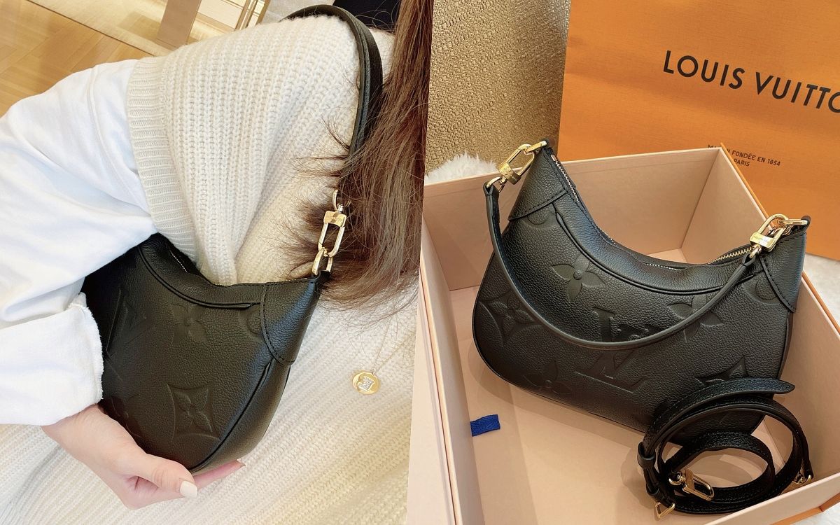 2022新款LV黑色全皮压纹老花系列ONTHEGO、SPEEDY官网价格和图片！ - 米兰站