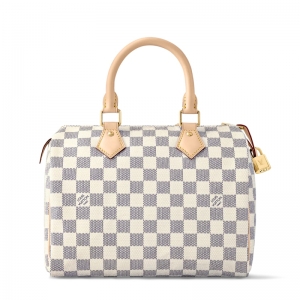 N41371 LV Speedy 25 ִ޼Damier Azur Ϳ㷫 LVͷ