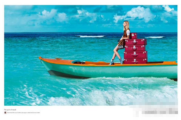 LV春夏箱包广告大片 感悟旅行的意义