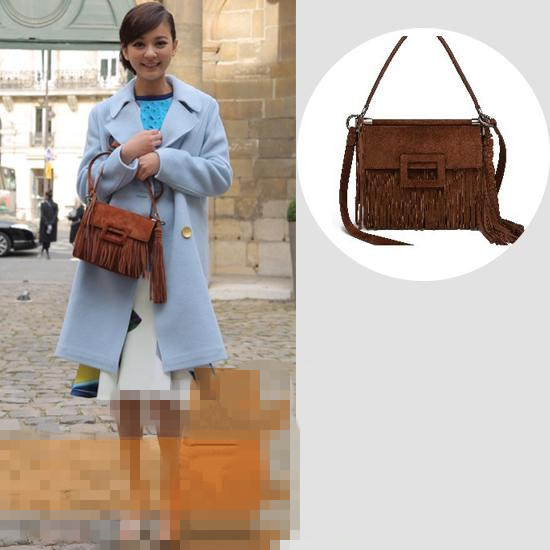 陈意涵的Miss Viv包包征战街拍女王