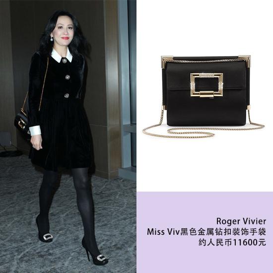 陈意涵的Miss Viv包包征战街拍女王