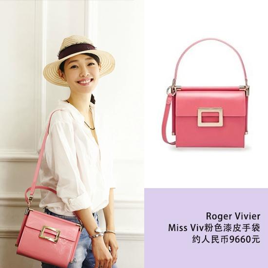 陈意涵的Miss Viv包包征战街拍女王