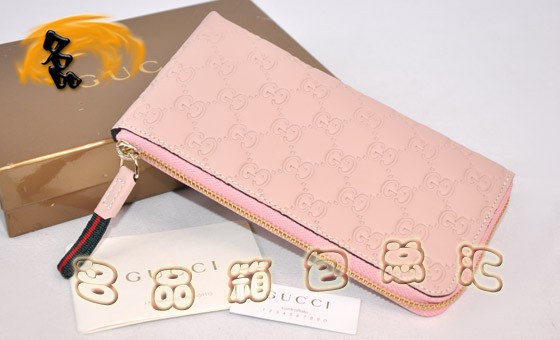 203646 GUCCIǮ GUCCI˫GѹţƤŮʿǮ GUCCI ۺɫ