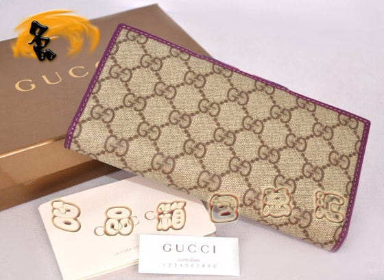 181668 Gucci¿ ʱŮʿǮ GucciǮ ˫G PVCǮ ɫ