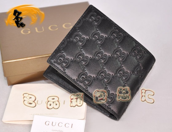 182641 GucciǮ GucciǮ ţƤ˫Gѹʱа Gucci̿Ǯ ɫ