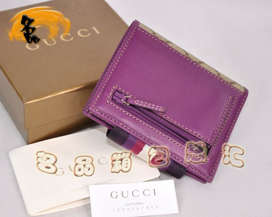 181670 һһƷŮ Gucci˫G PVCŮʿ̿Ǯ GucciǮ ɫ