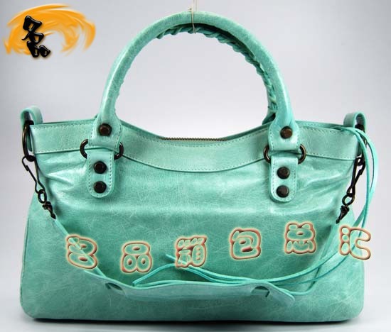 103208  ҵ Balenciaga ƤʱŮ  ˮɫ