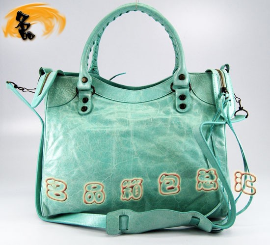 084616  Balenciaga ҵ ţƤʱ ˮɫ