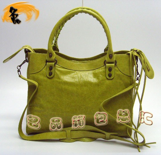 084616  Balenciaga ҵ ţƤʱŮ  ǳɫ