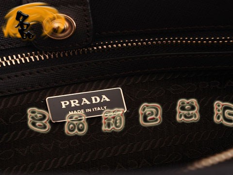 BN1874 Prada ¿ʱŮʿа ʮƽţƤŮ  ɫ