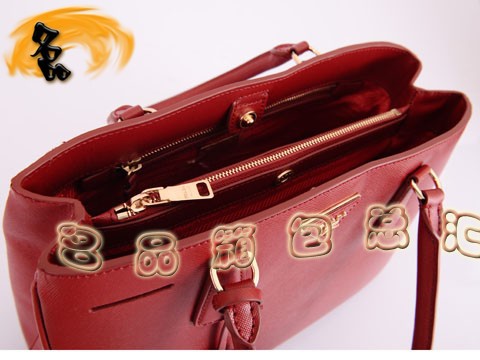 BN1874 Prada ¿ʱŮʿа ʮƽţƤŮ  ɫ