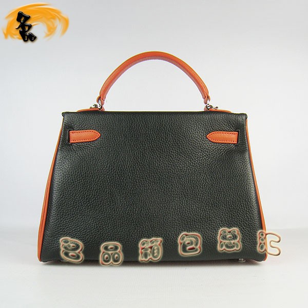 6108  HermesŮ  б Hermes Kelly Bag ɫ֦ ڳɫ